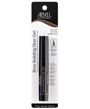 Brow building fiber gel