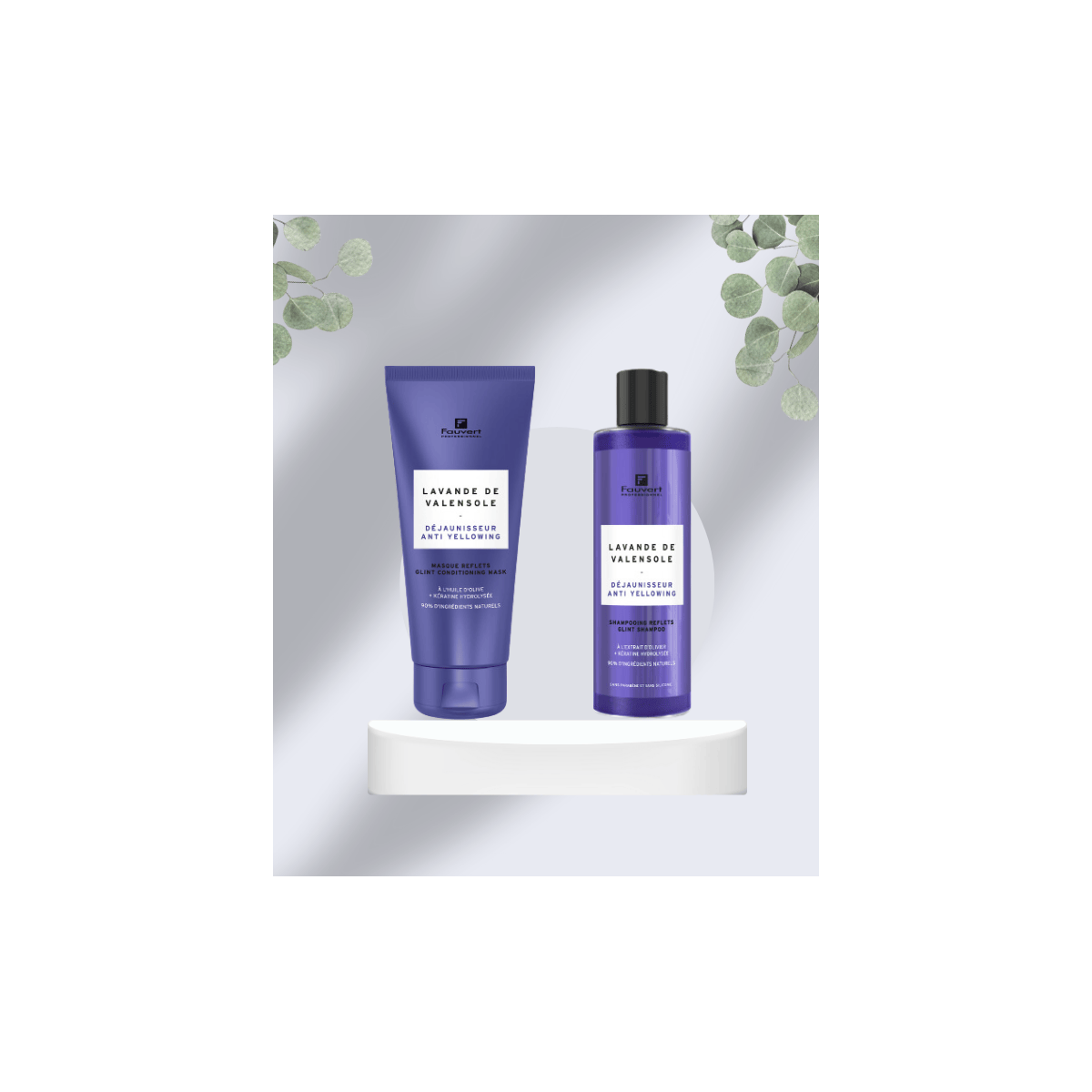 Pack cabellos blancos y con canas FAUVERT