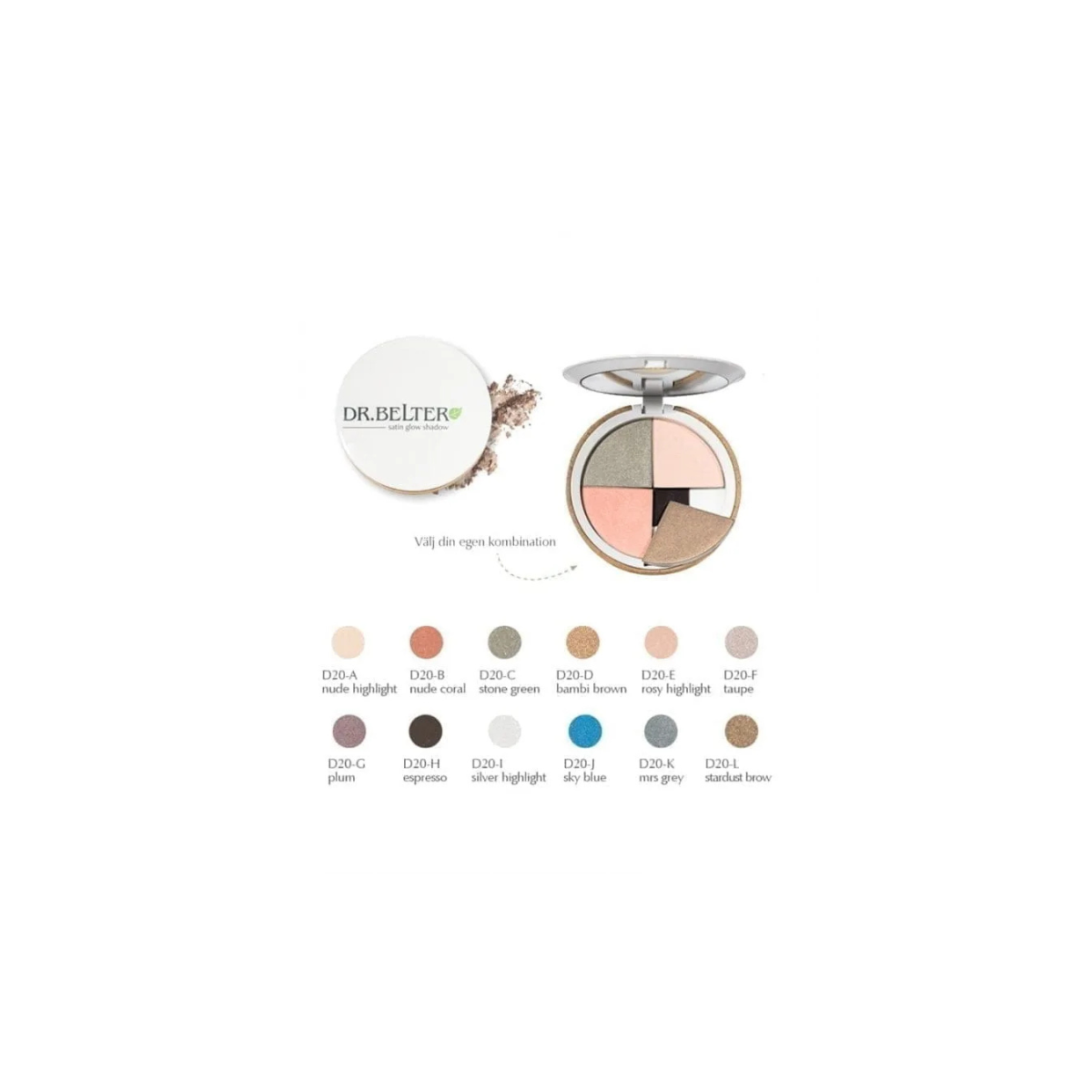 sombra de ojos SATIN GLOW SHADOW